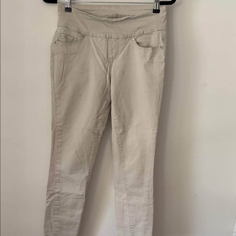 Jag Jeans Cream Cropped Pants